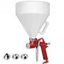 Aluminium Alloy Air Hopper Spray Gun Texture Tool With 3 Nozzle (Ep19619)