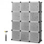Pp Steel Diy 12 Cube Portable Closet Storage Organizer (Hw58560)