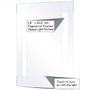 White 27.5" Led Bathroom Makeup Wall-Mounted Mirror (Ba7311)