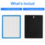 Air Purifier Replacement Filter Hepa And Activated Carbon Filters (Ep23658-A)