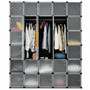 Diy 30 Cube Portable Closet Clothes Wardrobe Cabinet (Hw61412)