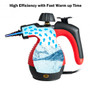 Red 1050 W Multifunction Portable Steamer Household Steam Cleaner With Attachments- (Ep20819Re)