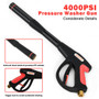 Stainless Steel Pressure Washer Gun With 20-Inch Extension Wand Lance (Ep24479)