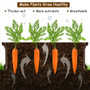 Brown 48.5" Raised Garden Bed Planter For Flower Vegetables Patio- (Op70321Bn)