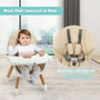 Khaki 4-In-1 Baby Wooden Convertible High Chair - (Bb0484Sa)