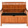 Eucalyptus 42" Storage Deck Box Solid Wood Seating Container (Hw63890)