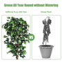 Green 6 Ft Artificial Ficus Silk Tree (Hw65359)