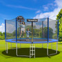 Steel 15Ft Trampoline Combo Bounce Jump (Sp37235+)