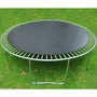Black 13.4' Weatherproof Jumping Mat For 15' Trampoline With 90 Rings 7" Springs (Sp30408)