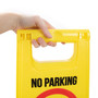 No Parking High-Visibility Floor Stand IFLR-103