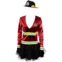 Women'S Hot Stuff Firefighter Halloween Costume, Large MCOS-023L