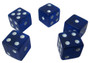 5 Blue 16Mm Dice With Synthetic Leather Cup GDIC-005*5.302