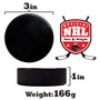 6Oz Ice Hockey Puck, Official Size & Weight SHOK-101
