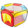 Hexagon Pop Up Ball Pit Tent With Mesh Netting And Case TBPT-001