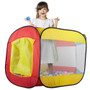 Hexagon Pop Up Ball Pit Tent With Mesh Netting And Case TBPT-001