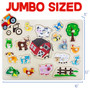 Jumbo Barnyard Helpers Peg Puzzle TPUZ-312