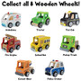 Wooden Wheels Pickup Truck TVEH-004