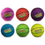 6 Youth Size Neon Basketballs SBAL-402