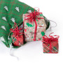Reusable Christmas Gift Bag - Christmas Tree Giftwrap Design MBAG-003