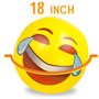 18" Emoji Beach Balls, Pack Of 6 SBEA-106