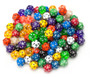 100+ Pack Of Random D20 Polyhedral Dice In Multiple Color GDIC-1007