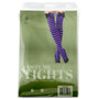 Purple Striped Thigh High Costume Tights MCOS-318