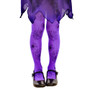 Purple Spiderweb Costume Tights, L MCOS-210L