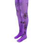 Purple Spiderweb Costume Tights, L MCOS-210L