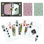 Copag 1546 Poker Green/Burgundy Jumbo GCOP-103