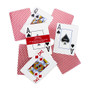 Red Deck, Brybelly Playing Cards (Wide Size, Jumbo-Index) GCAR-003