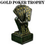 Gold Metal Poker Trophy GPA-001