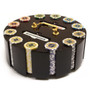 300 Ct - Pre-Packaged - Black Diamond 14 G - Wooden Carousel CSBD-300C