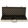 500Ct Claysmith Gaming "Milano" Chip Set In Aluminum Case CSML-500AL