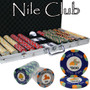 750 Ct Custom Breakout Nile Club Chip Set - Aluminum Case CSNI-750ALC