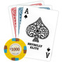 750Ct Claysmith Gaming Poker Knights Chip Set In Mahogany CPPK-750M