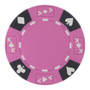 Roll Of 25 - Pink - Ace King Suited 14 Gram Poker Chips CPAK-PINK*25