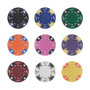 Roll Of 25 - Yellow - Ace King Suited 14 Gram Poker Chips CPAK-YELLOW*25