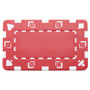 5 Red Rectangular Poker Chips CPPP-Red*5