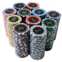 Eclipse 14 Gram Poker Chip Sample - 11 Chips CPEC-SAMPLE