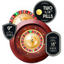 18" Casino Grade Deluxe Wooden Roulette Wheel GROU-002