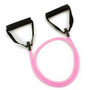 4' Pink Medium Tension (12 Lb.) Exercise Resistance Band SRTB-002