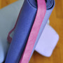 Pink 8' Cotton Yoga Strap With Metal D-Ring SYOG-402