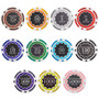 Roll Of 25 - Eclipse 14 Gram Poker Chips - $10 CPEC-$10*25