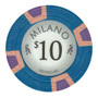 Roll Of 25 - Milano 10 Gram Clay - $10 CPML-$10*25