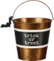 35815 Tin Buckets - Halloween - Set Of 2 (Pack Of 3)