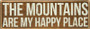 27377 Box Sign - My Happy Place - Set Of 2 (Pack Of 2)