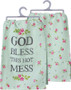 103026 Dish Towel - This Mess - Set Of 6 (Pack Of 2)