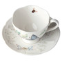 Butterfly Meadow Blue Cup And Saucer (812098)