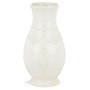 French Perle White 8" Fluted Vase (858819)