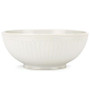 French Perle Groove White Serving Bowl (856937)
